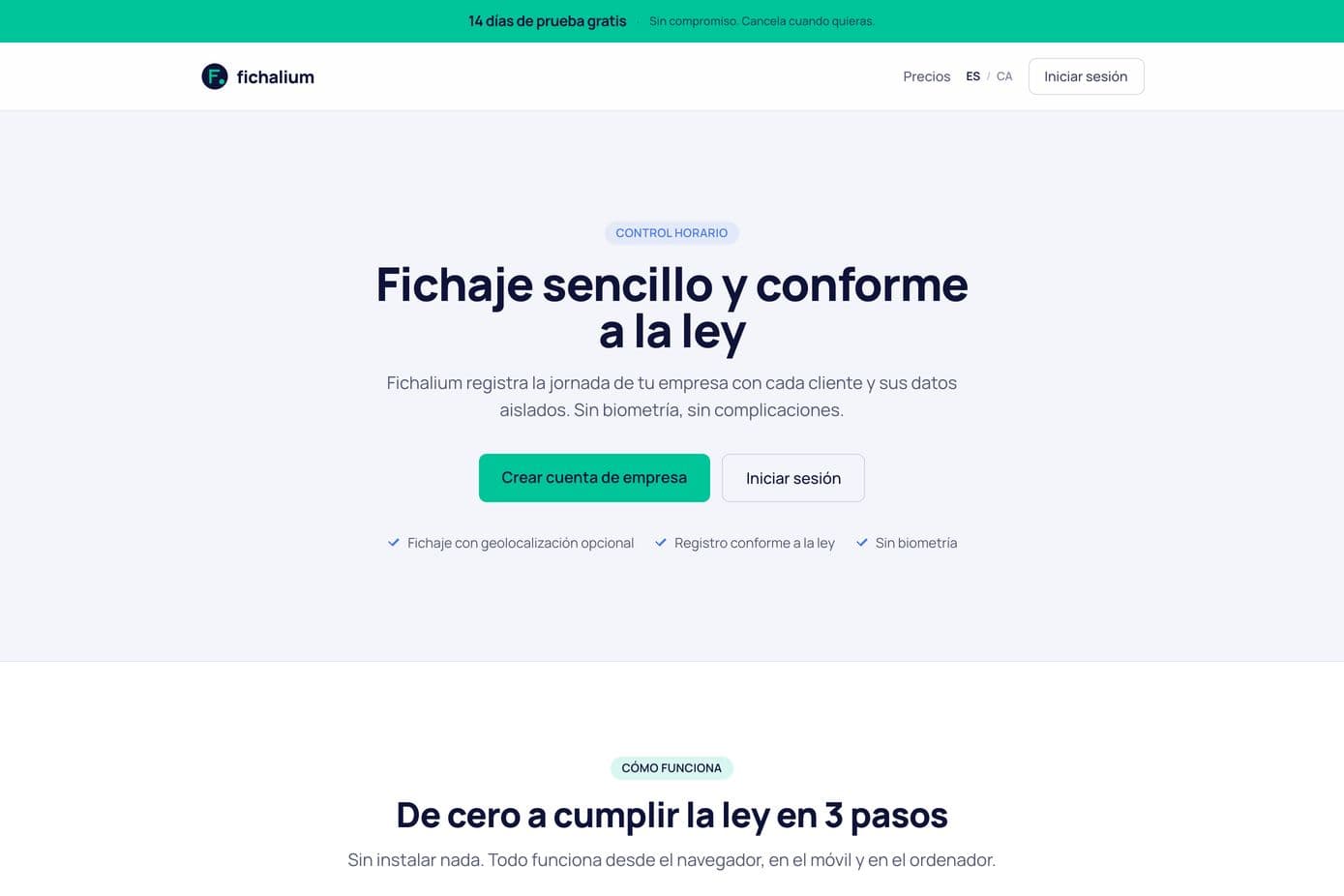 Captura de la web de Fichalium